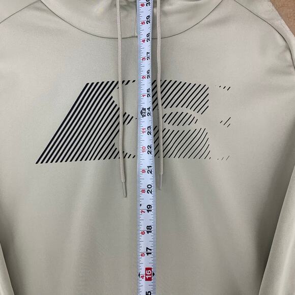 Under Armour Men's Loose Fit Beige Graphic Pullover Hoodie Size 3XL - Picture 3 of 15